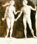 Albrecht Durer Adam and Eve painting